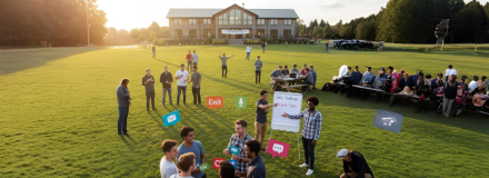 An icon representing the Residential Camp.